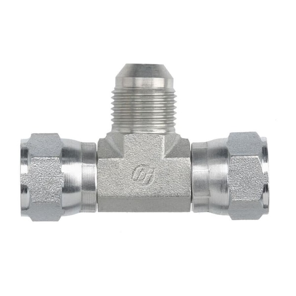 Brennan Industries 08FJS-08FJS-08MJ Branch Tee Forged 6603-08-08-08-FG - main